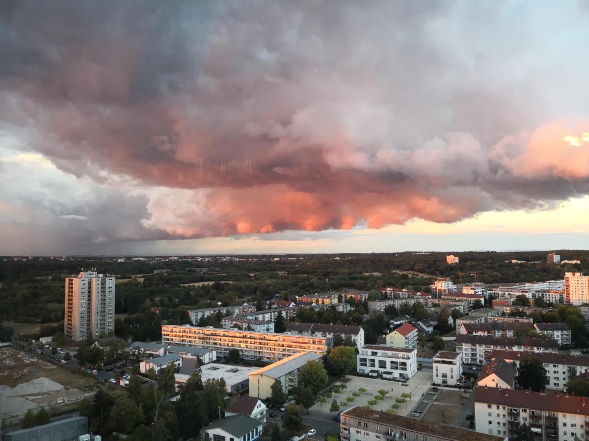 ランゲンSkyline-Aussicht Und Fantastische Sonnenuntergaengeアパートメント エクステリア 写真